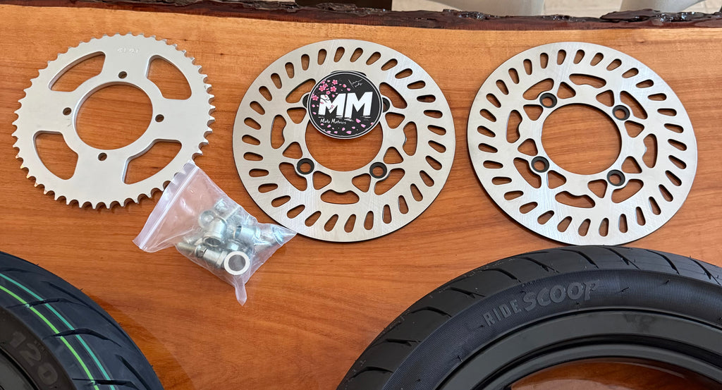 14in supermoto rim set