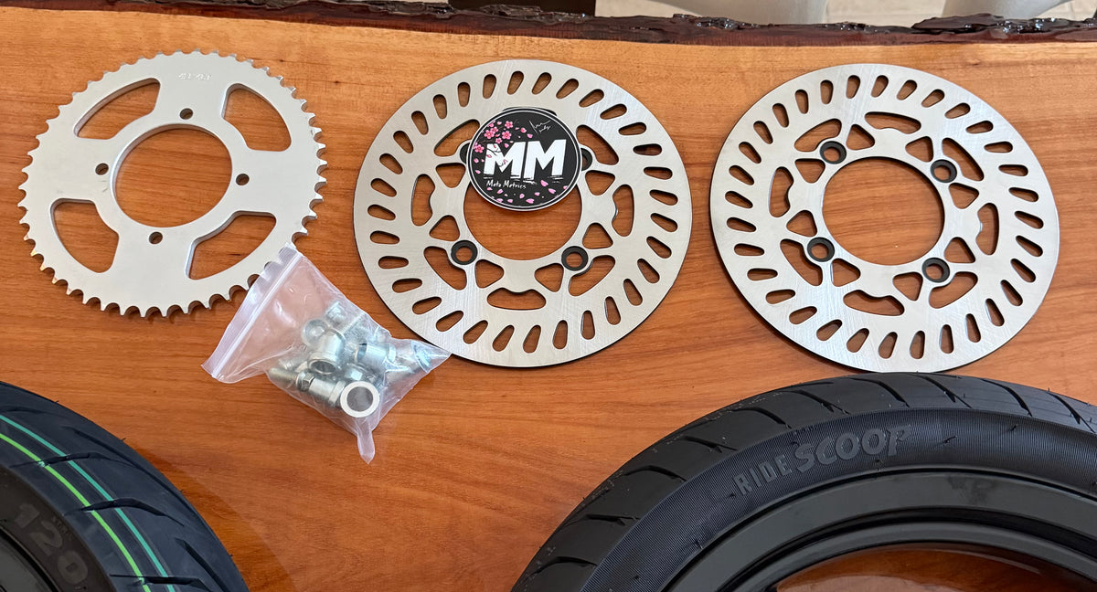 14in supermoto rim set