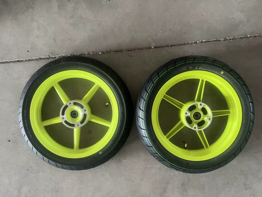 14in supermoto rim set