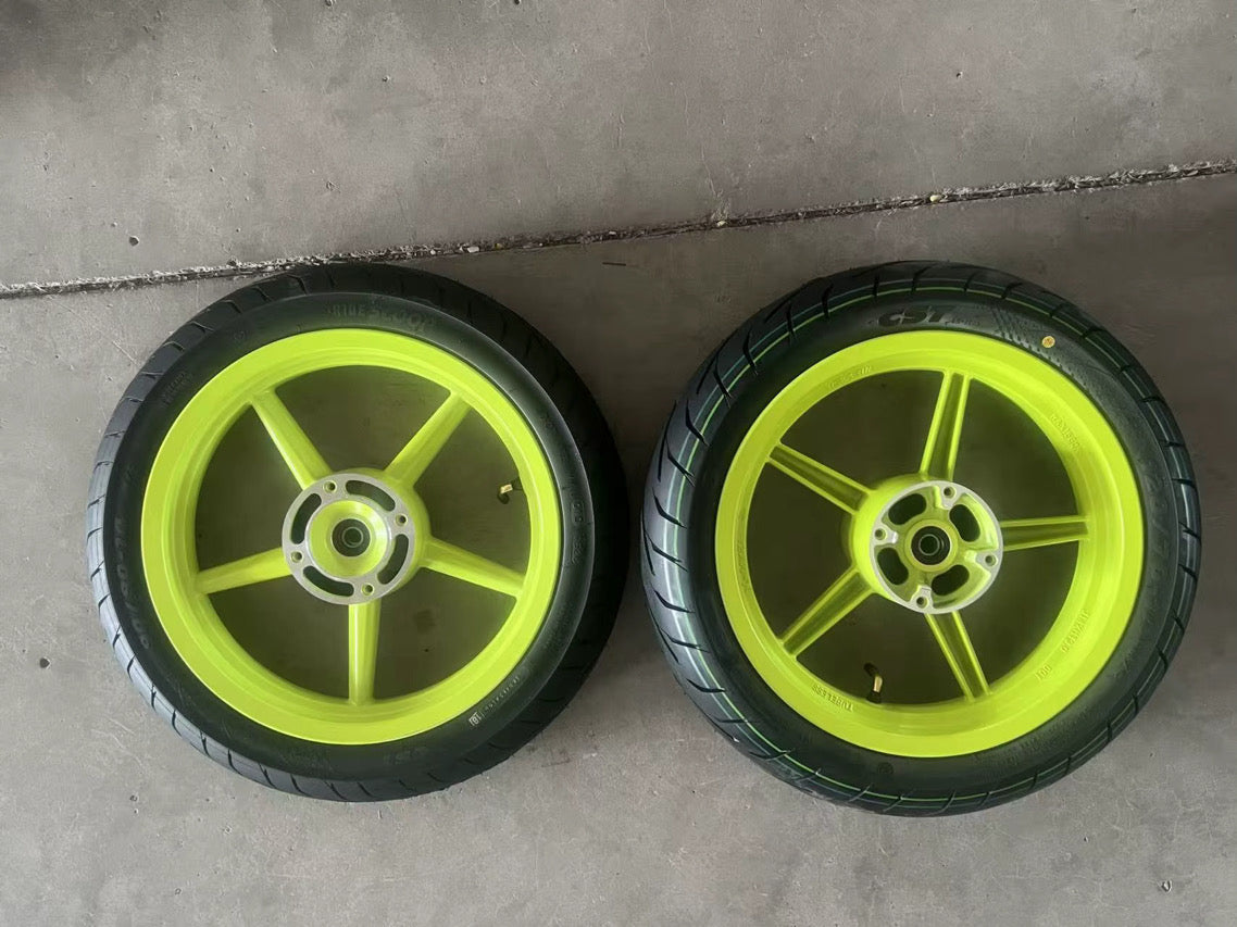 14in supermoto rim set