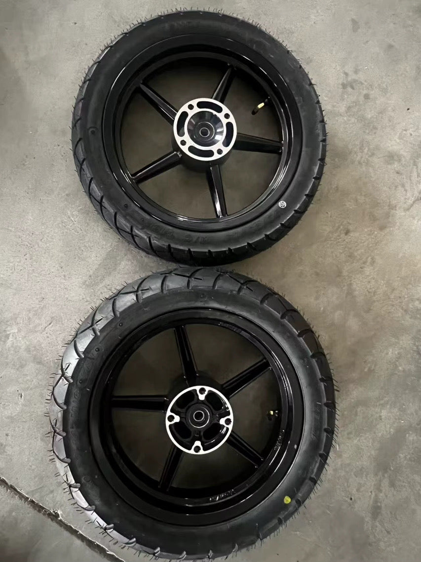 14in supermoto rim set