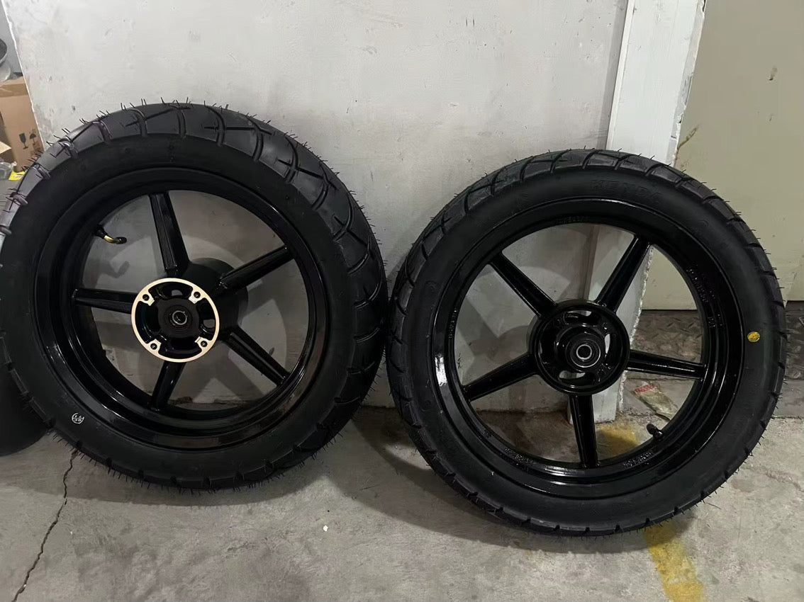 14in supermoto rim set