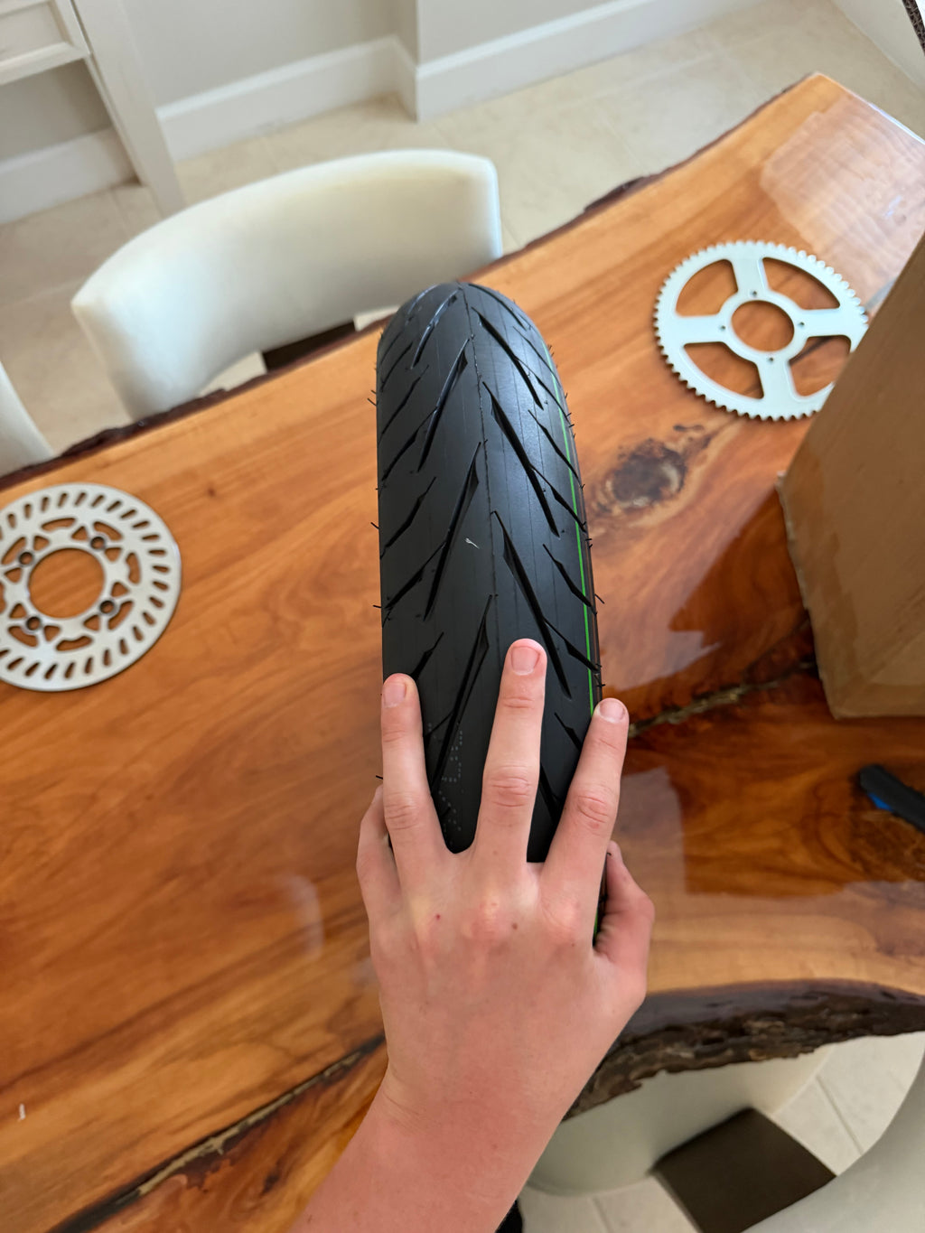 14in supermoto rim set