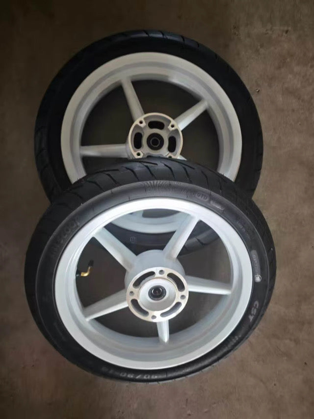 14in supermoto rim set