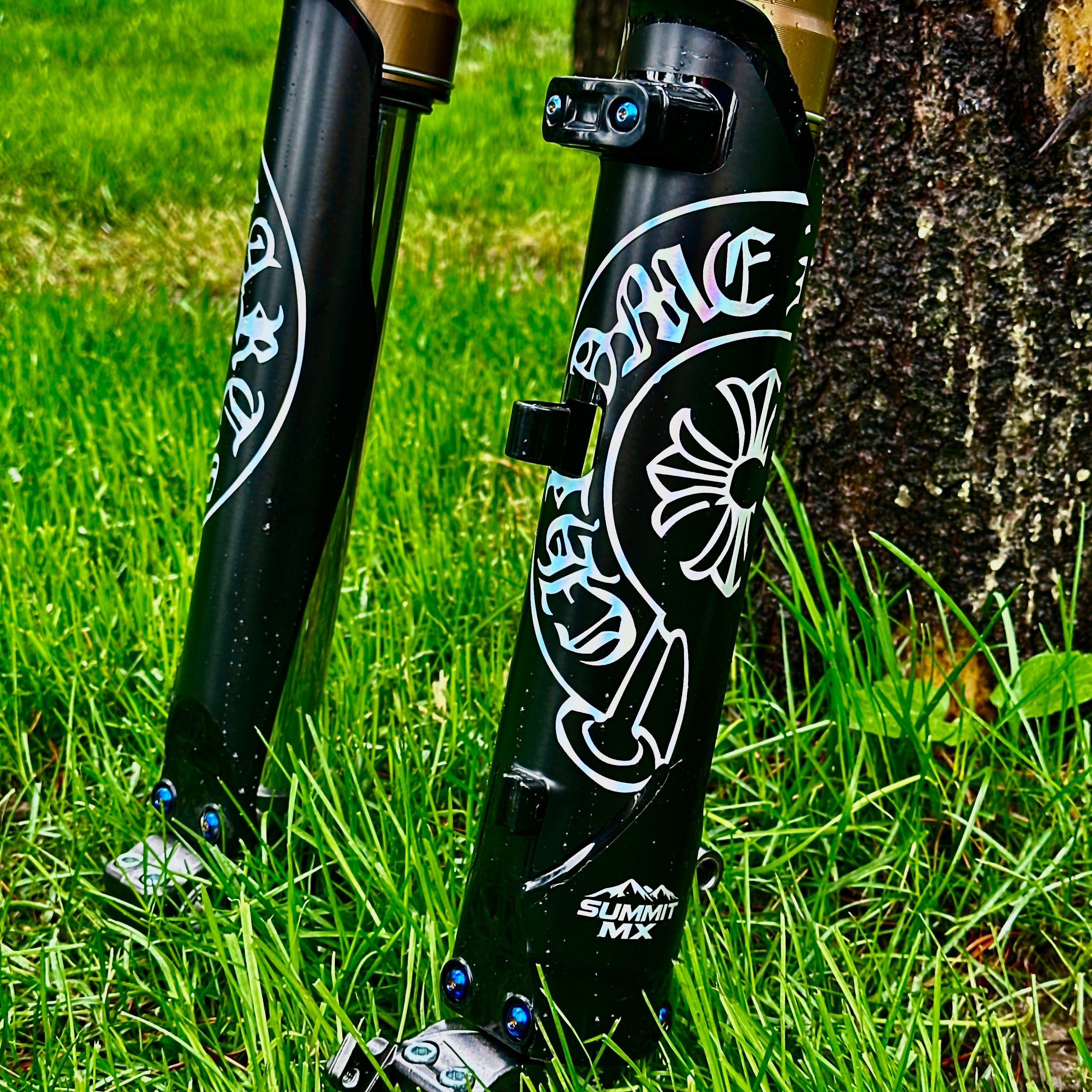 Chrome Hearts Fork Guard Decals