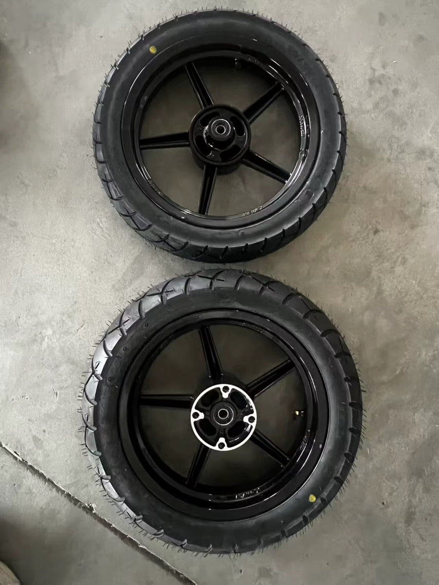 14in supermoto rim set