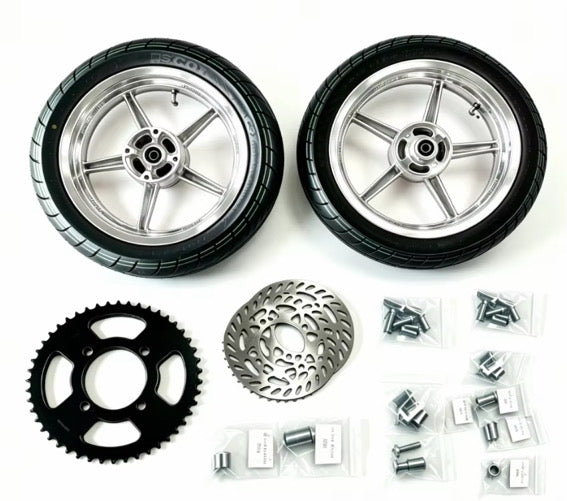 14in supermoto rim set