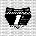 Finish Line Number Plate Decal