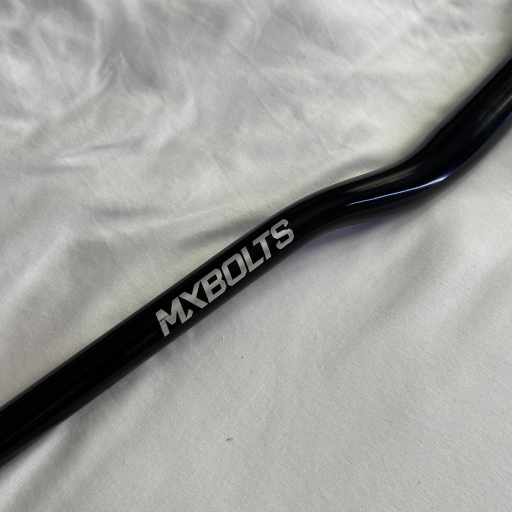 MXBOLTS Gloss Black Handlebar (31.8mm) (COLLECTIVE)