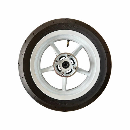 12in supermoto wheel set