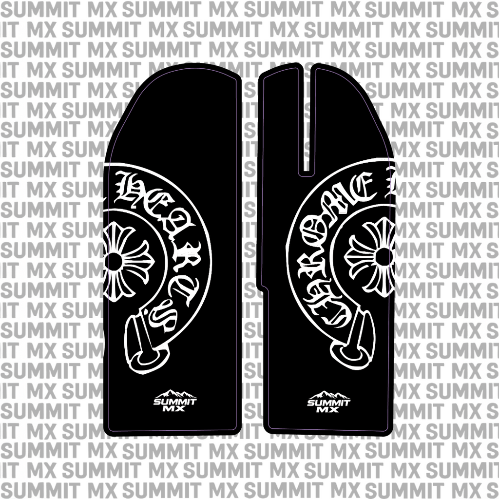 Chrome Hearts Fork Guard Decals