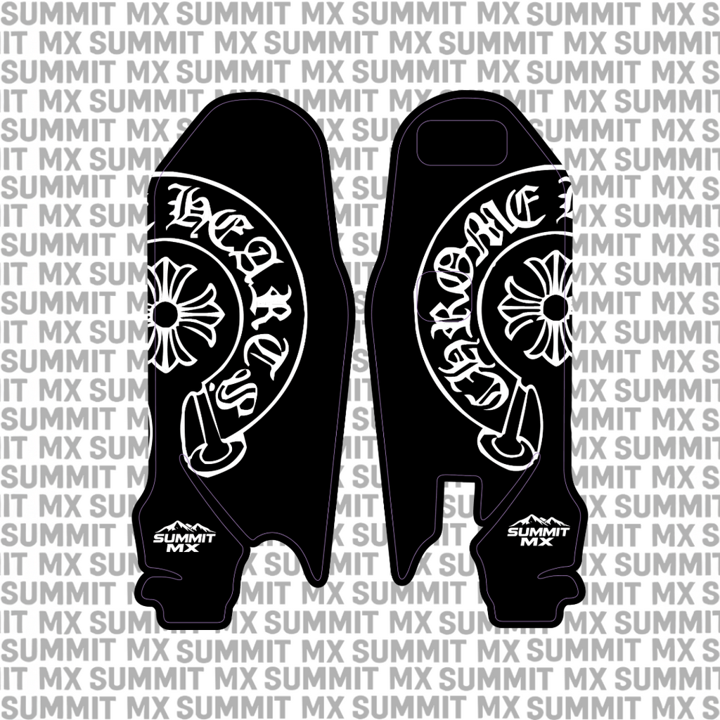 Chrome Hearts Fork Guard Decals