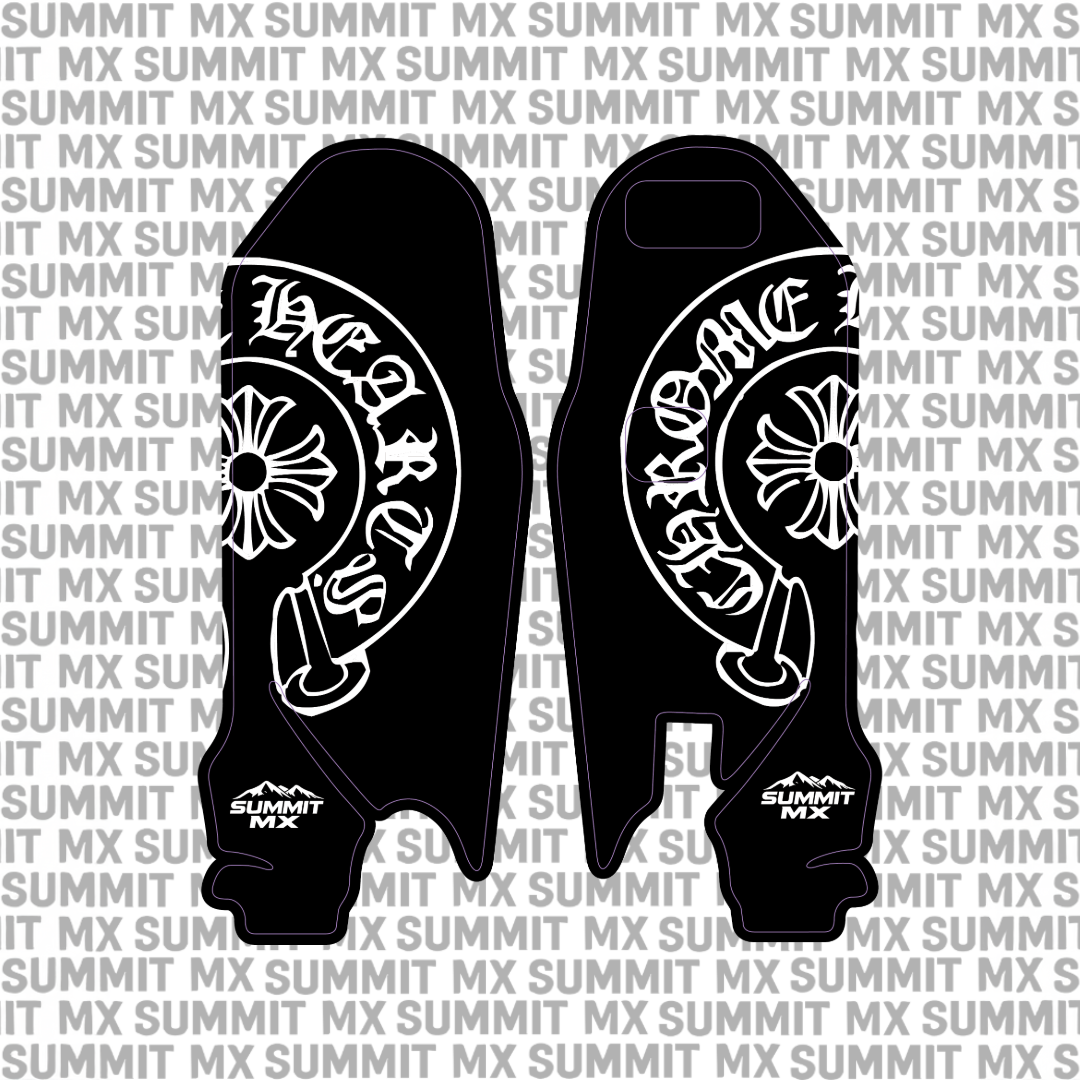 Chrome Hearts Fork Guard Decals