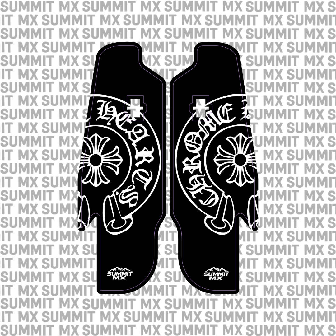 Chrome Hearts Fork Guard Decals