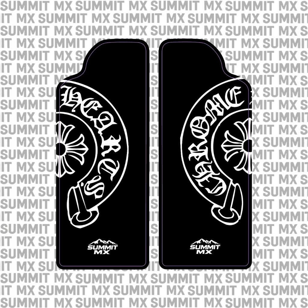 Chrome Hearts Fork Guard Decals