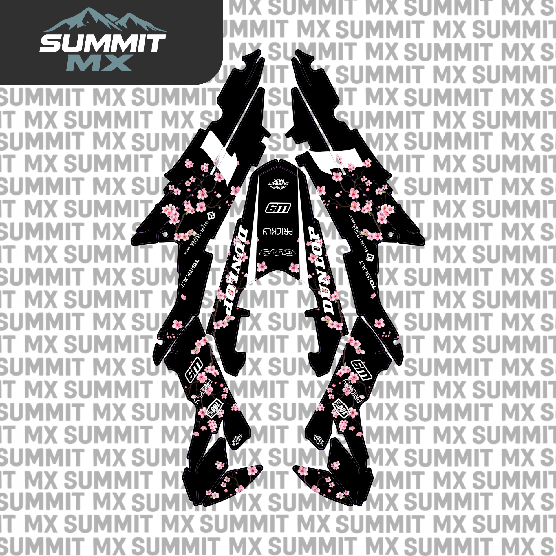 Cherry Blossom Ultrabee Graphics Kit (Plastics Only)