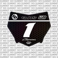 Hex Number Plate Decal